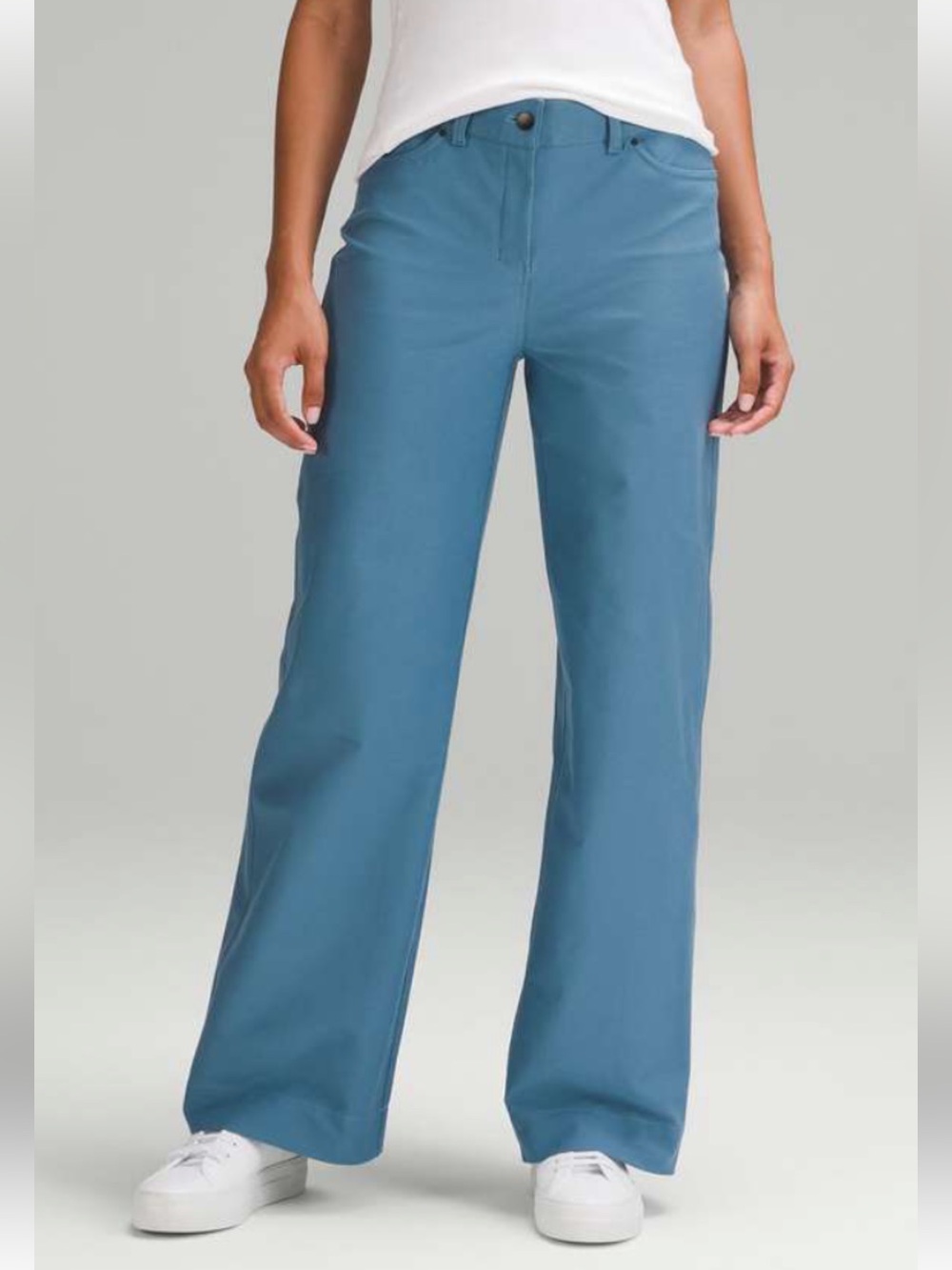 NWT Lululemon City Sleek 5 Pkt Wide Leg Utilitech Pants Size 29